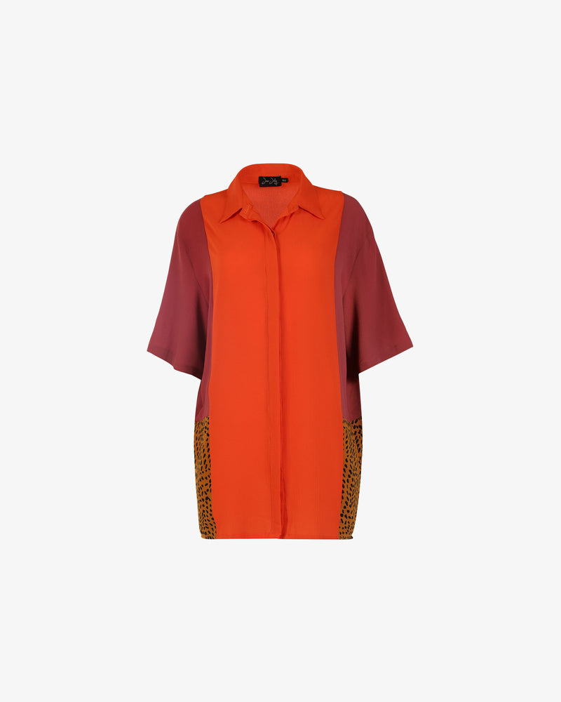 Jazmin Vermillion Shirt