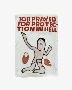 Job Prayed For Protection In Hell (Red)
