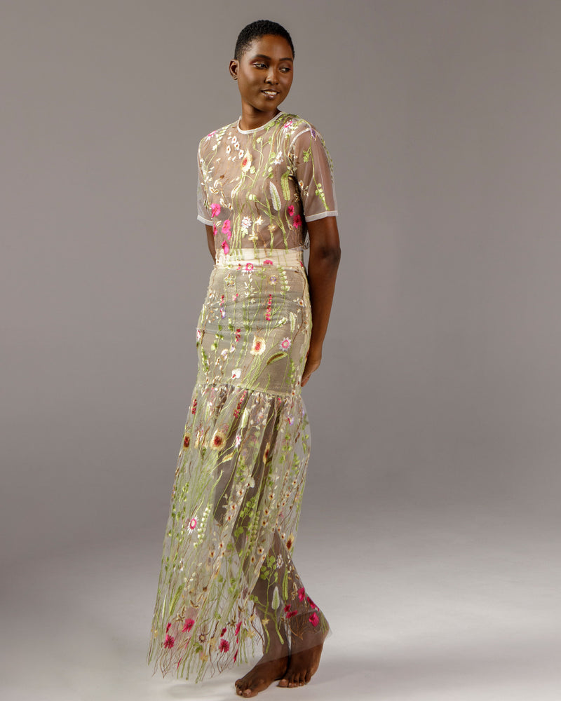 Meadow Skirt in Spring