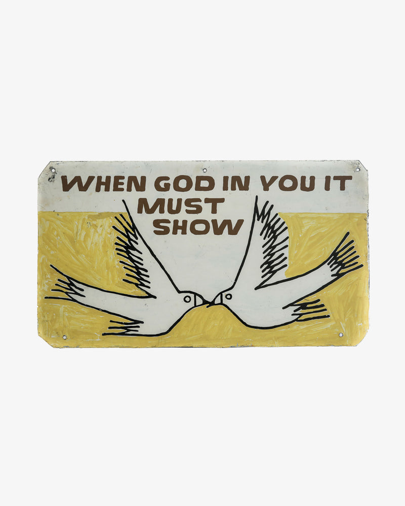 When God in you (SOLD)